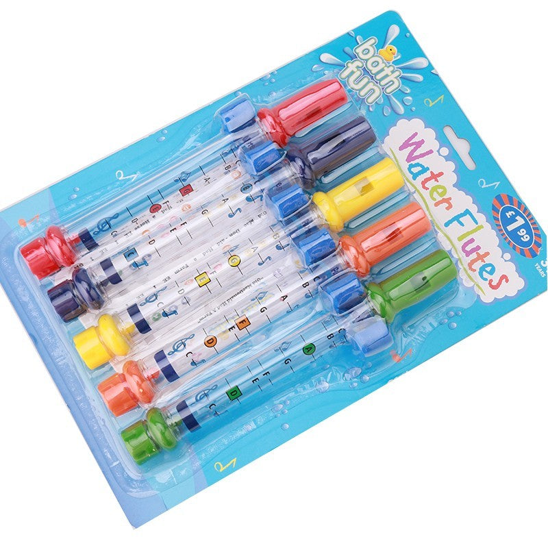 5-pack Barns badtidskul Vattenflöjtset för bad och dusch, Leksaker Musikaliska för pojkar och flickor