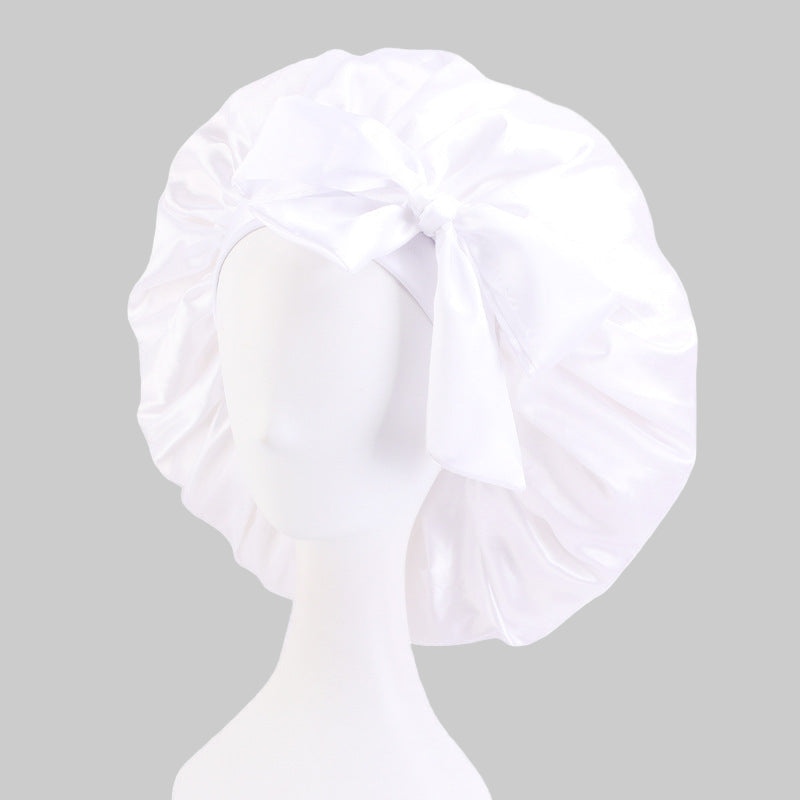Populär Stor Satin Nattmössa – Rund och Mjuk