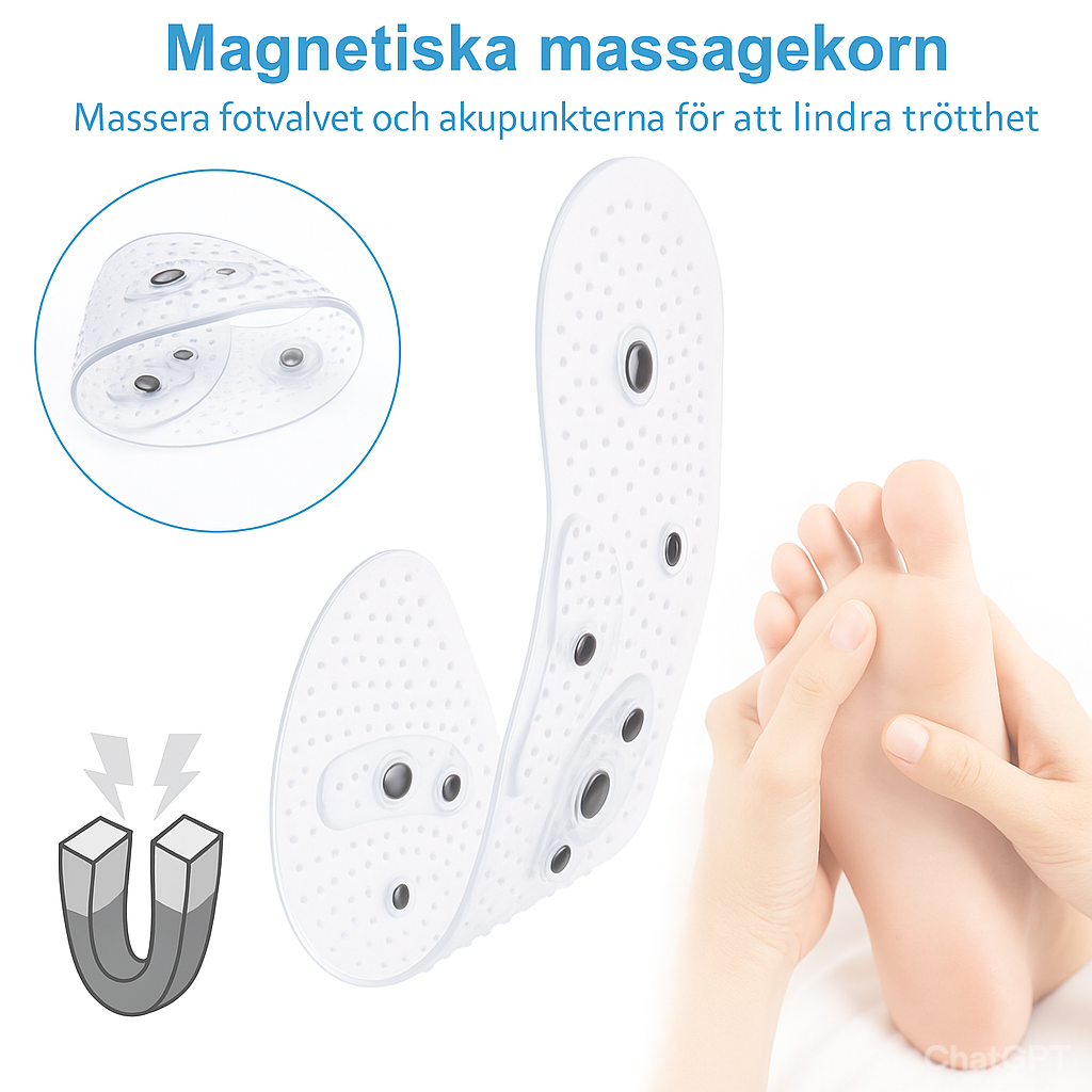 Innersula - Magnetisk + Elastomer Transparent Silikon