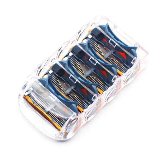 Utbytbara 5-lagers rakhyvelblad (4-pack)