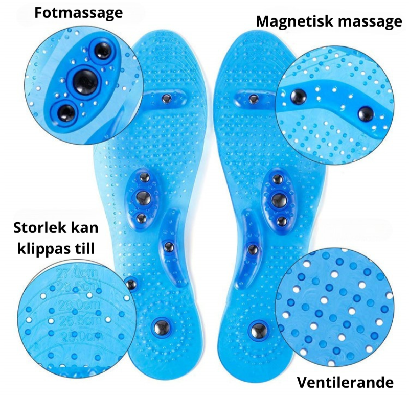 Innersula - Magnetisk + Elastomer Transparent Silikon