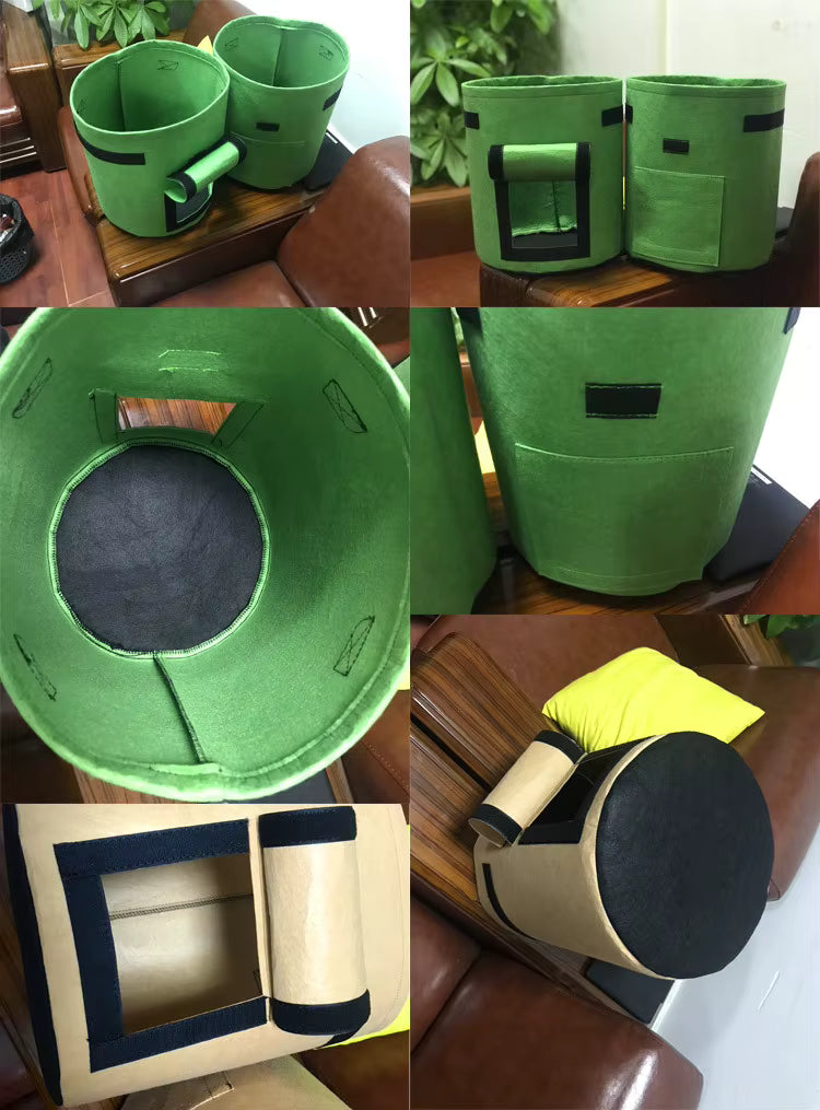 Praktiska Odlingpåsar för Hem & Trädgård – Perfekta för Potatis, Växthus & Enkel Skörd