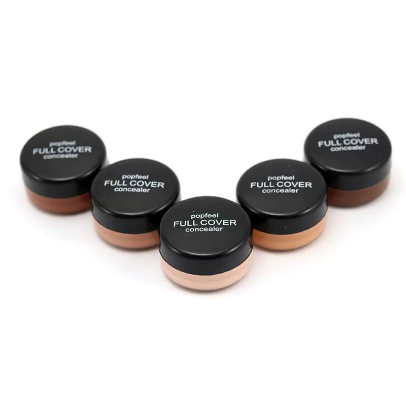 Naturlig Concealer – Minskar Rynkor och Mörka Ringar, Ansiktsolja-kontrollerande Foundation