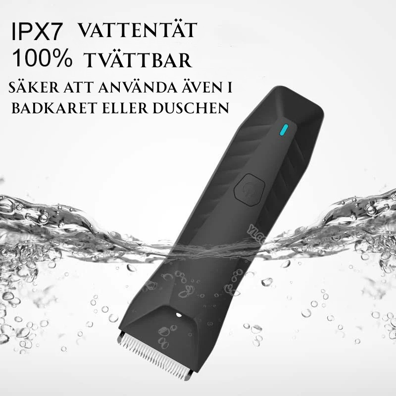 Elektrisk kroppstrimmer – Rakapparat för män, intimrakning och hårborttagning