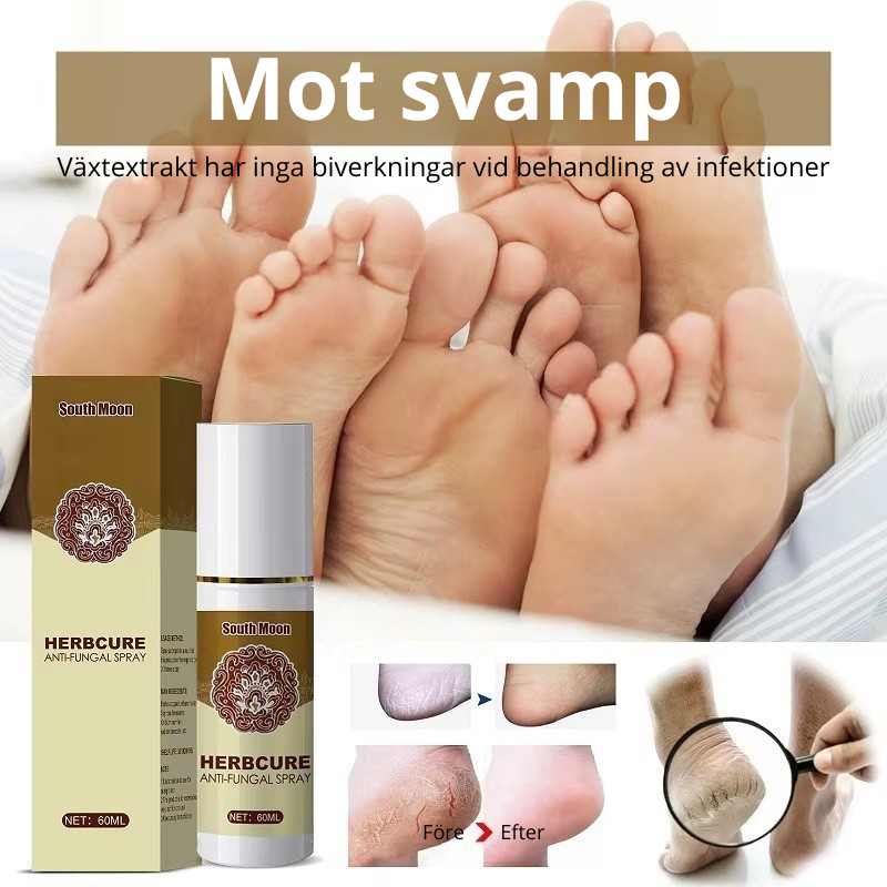60 ml Svampspray för fötter, fotsteriliserande spray