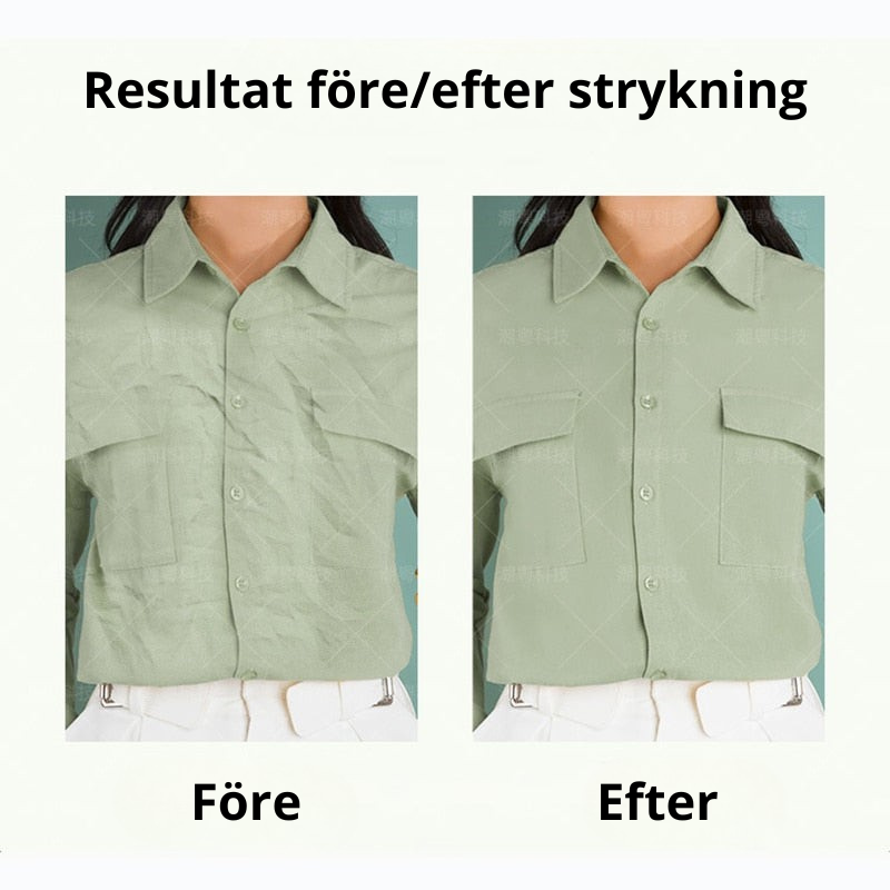 Ångstrykjärn för kläder 30W -Klädångare Handhållen strykmaskin