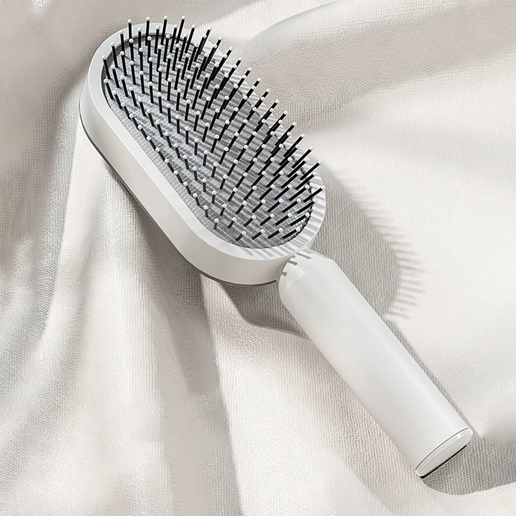 Paddelborste med luftkudde – Skonsam hårborste med massageeffekt