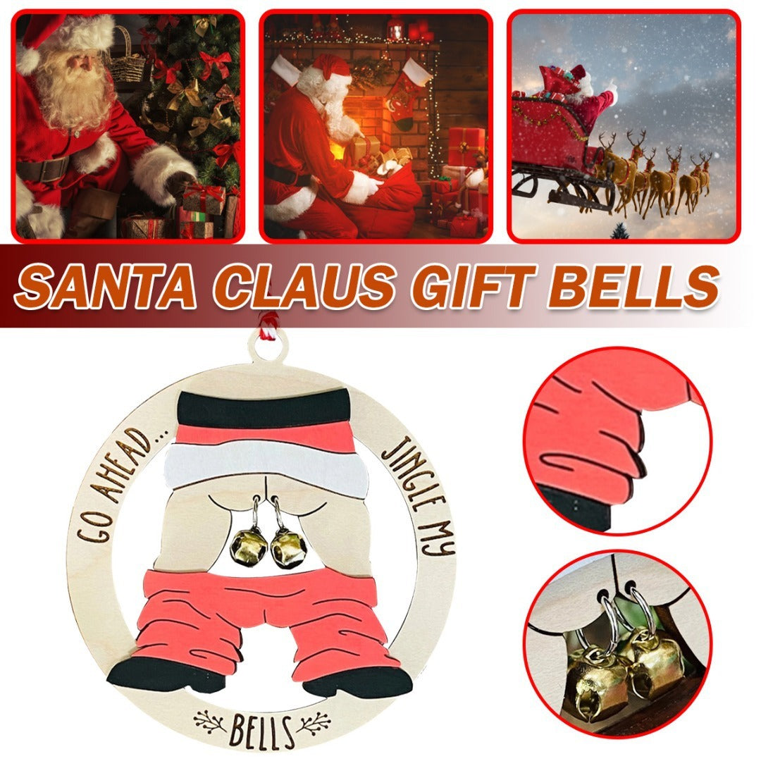 Julig trädekoration – modeinspirerad hängande bjällra