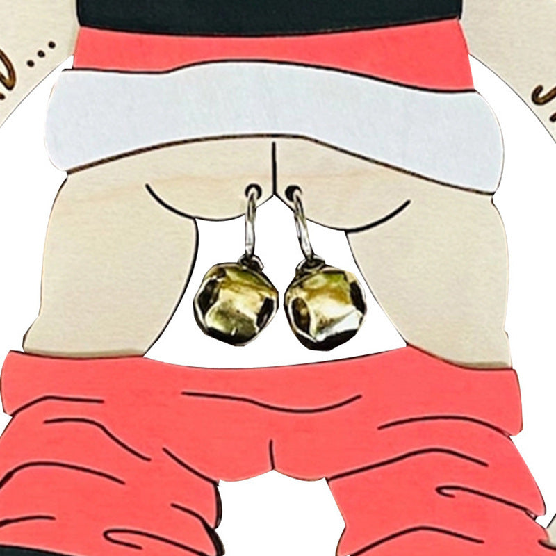 Julig trädekoration – modeinspirerad hängande bjällra