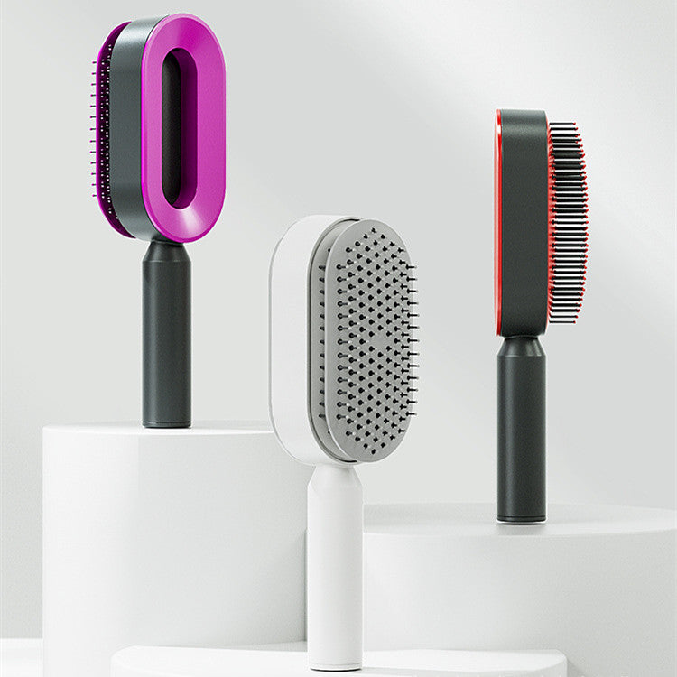 Paddelborste med luftkudde – Skonsam hårborste med massageeffekt