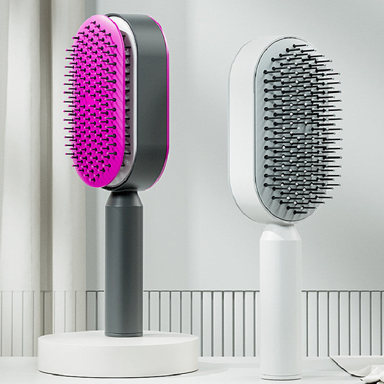 Paddelborste med luftkudde – Skonsam hårborste med massageeffekt