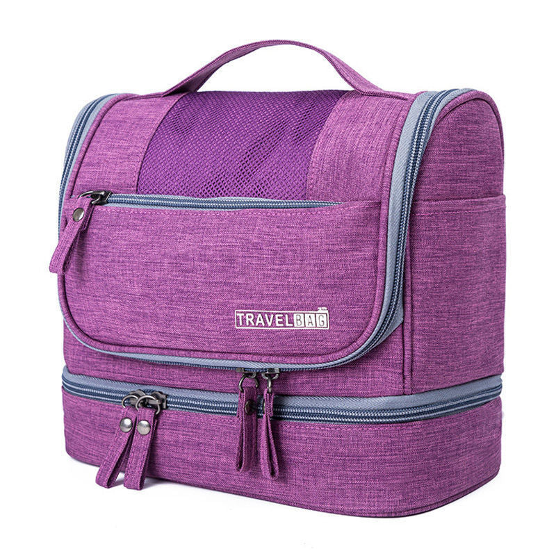 Vattentät hängande väska för män – Oxford reseorganisatör och kosmetikväska